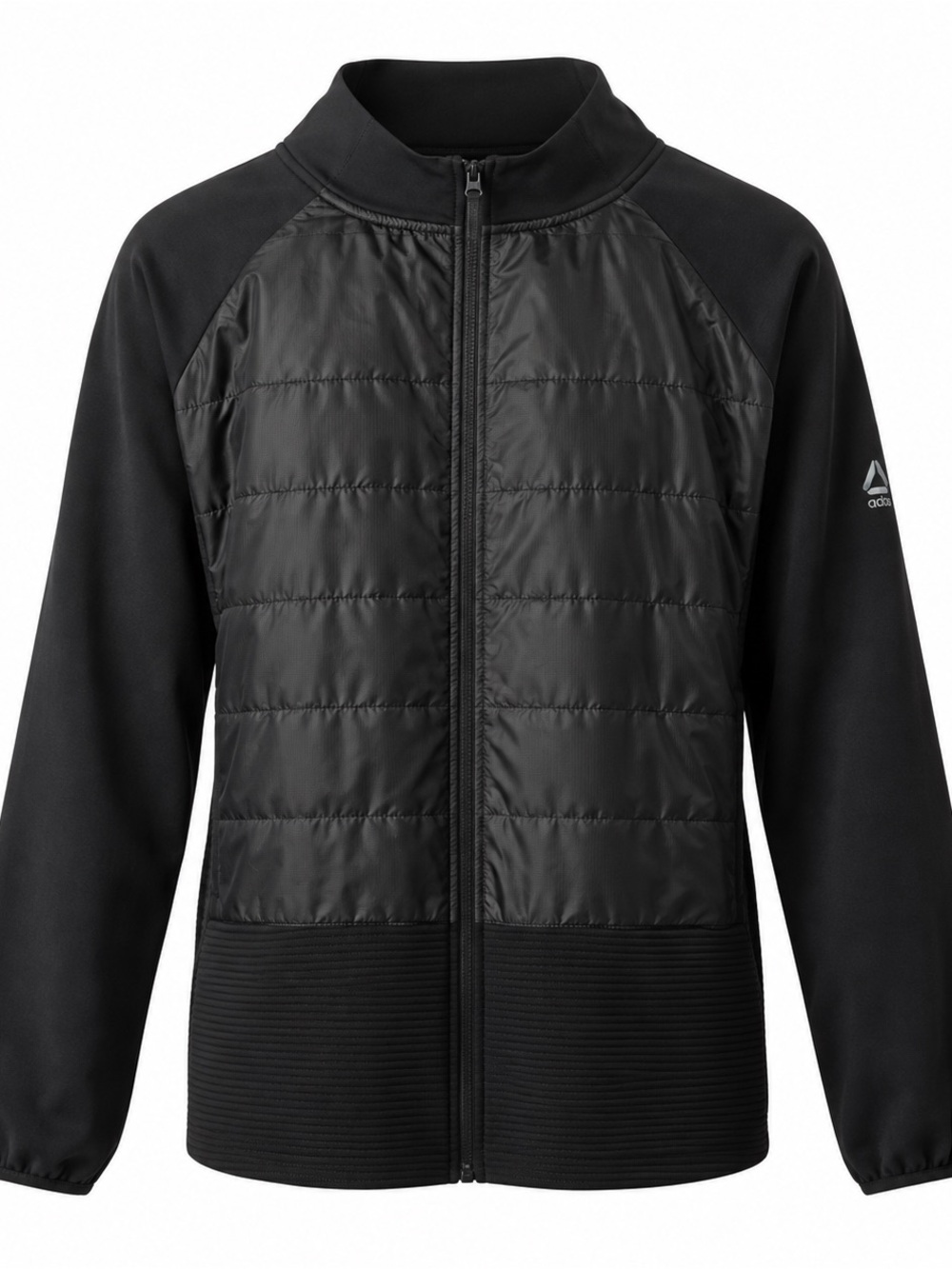 Reebok 3LT Hybrid Jacket in black.